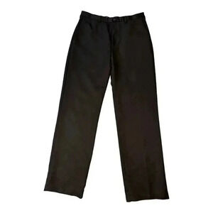 Haggar Men's Black Dress Pants Size‎ 34x34 Straight Leg Formal